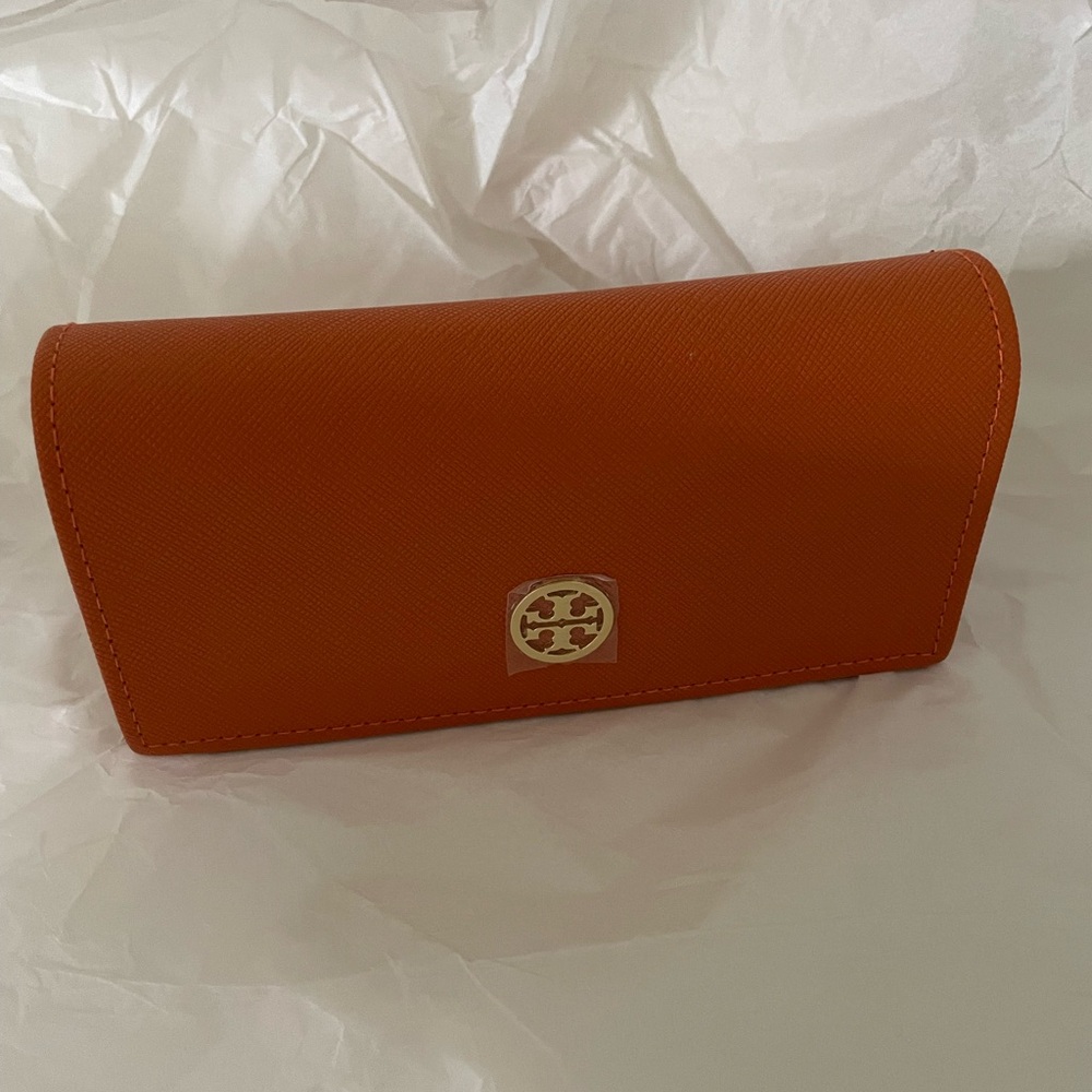 Tory Burch Orange sunglasses case